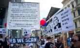 Protest przeciwko elektronicznej inwigilacji