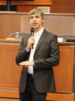 Larry Page. Fig. Marcin Mycielski, the European Parliament