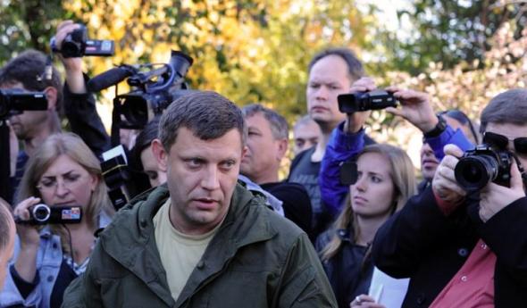 Premier samozwańczej Donieckiej Republiki Ludowej Aleksander Zacharczenko