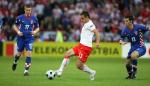  Mecz Polska-Chorwacja na stadionie w Klagenfurcie