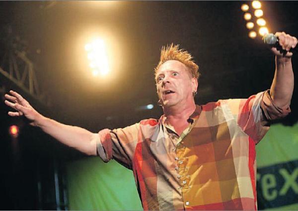 John Lydon, lider legendarnej punkowej kapeli Sex Pistols