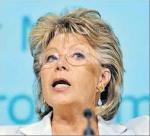 Viviane Reding, komisarz ds. społeczeństwa informacyjnego 