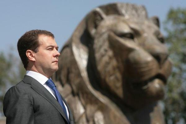 Prezydent Rosji Dmitrij Miedwiediew