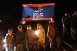 W czasie samej uroczystości pod Pomnikiem Obrońców Wybrzeża nie brakowało innych incydentów. BOR interweniował usuwając transparent zwolenników PiS.