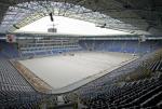 Stadion w Dniepropietrowsku mieści 31 tys. osób - tu w czasie budowy