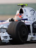 Robert Kubica w swym bolidzie