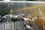 Protest górników w Warszawie z 2005 roku 
