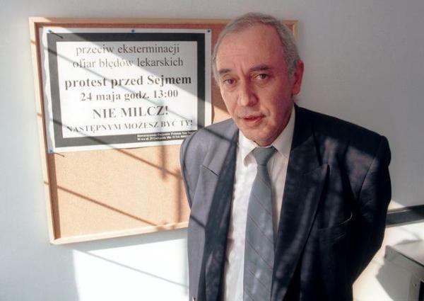 Adam Sandauer, przewodniczący Stowarzyszenia Pacjentów Primum Non Nocere 