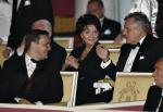 Radosław Sikorski i Aleksander Kwaśniewski z żoną na listopadowej gali w Teatrze Wielkim.