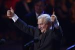 Lech Wałęsa podczas obchodów 25. rocznicy Nagrody Nobla