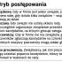 Jaki tryb postępowania