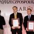 Kierownik marki Bebiko Marta Gałązka, dyrektor marketingu Pudliszki Mariusz Wójcicki i wiceprezes Sokołów Mieczysław Walkowiak