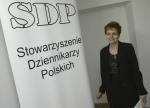 Krystyna Mokrosińska, prezes Stowarzyszenia Dziennikarzy Polskich