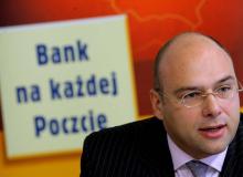 Piotr Kamiński, prezes Banku PocztowegoBigger