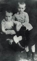 Józef i Bronisław Piłsudscy. 1871 r. 
