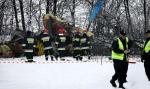 Śmigłowiec rozbił się pod Jarostowem w woj. dolnośląskim