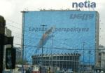 Reklama Netii w centrum Warszawy