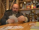 Krzysztof Martens w swoim domu w 2004 r.