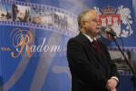 Prezydent Lech Kaczyński w Radomiu