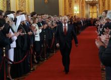 Zaprzysiężenie w carskiej sali tronowej
