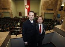 Brandan Fay (po prawej) i jego partner Tom MoultonBigger