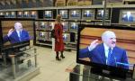 Przemówienie prezydenta Łukaszenki w białoruskiej telewizji