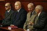 Ława oskarżonych w czasie rozprawy w październiku 2008 r.