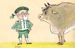 Ilustracja  Zbigniewa Lengrena z książki  „Doktor Dolittle i jego zwierzę- ta” Hugha Loftinga.  Nasza  Księgarnia, Warszawa 1955