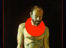Leszek  Sobocki „Autoportret z aureolą” 1978 r.Bigger