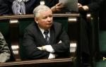 Jarosław Kaczyński w Sejmie