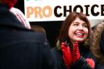 Demonstracja przeciwników zakazu aborcji (pro choice) (zdj. SMN)