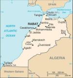 Mapa Maroka
