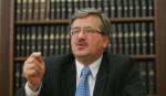Marszałek Sejmu Bronisław Komorowski