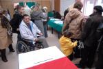 Niepełnosprawni skarżą się na trudności z oddaniem głosu w wyborach