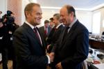 Donald Tusk i Jacek Rostowski na dzisiejszym posiedzeniu rządu