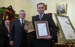 Michał Kobosko z nagrodą 