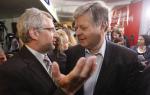 Wieczór wyborszy w siedzibie SLD.  Marek Siwiec najprawdopodobniej pojedzie do Brukseli