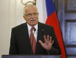 Prezydent Czech Vaclav Klaus