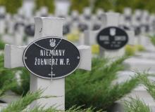 Mogiła na Cmentarzu Orląt LwowskichBigger
