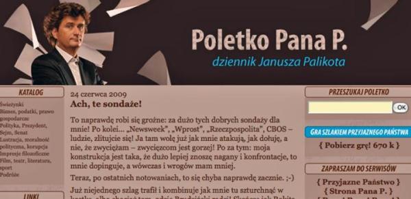 Poletko Janusza Palikota jeden z ekspertów porównał do felietonów Jerzego Urbana 