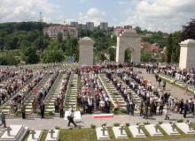 Uroczystość otwarcia Cmentarza Orląt LwowskichBigger
