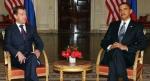 Dmitrij Miedwiediew i Barrack Obama