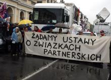 Jednym z postulatów tegorocznej parady równości było wprowadzenie związków partnerskichBigger
