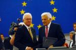 Jerzy Buzek i Hans-Gert Pöttering