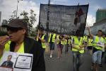 Protest  pracowników Kupieckich Domów Towarowych w Warszawie