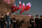 Poranne uroczystości na Westerplatte