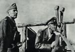 Gen. Friedrich Paulus, dowódca 6. Armii, na linii frontu, październik 1942 r. 