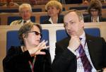 Agnieszka Holland i minister kultury Bogdan Zdrojewski