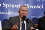 Minister sprawiedliwości Andrzej Czuma