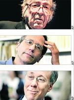 Leonid Hurwicz, Eric S.Maskin, Roger B.Myerson  (Nobel 2007)